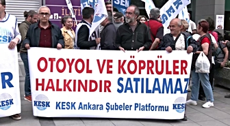 KESK’ten OVP ve özelleştirmelere tepki eylemi