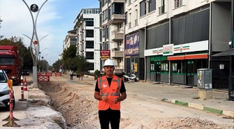 Kırklareli Belediye Başkanı Bulut, altyapı çalışmalarını inceledi