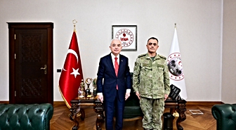 Kırklareli Valisi Turan'a ziyaret