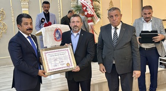 Kırşehir'de ahilik geleneklerine uyan esnafa 'Üstün Hizmet Belgesi' verildi