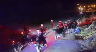 Malatya’da motosikletli polislerden asayiş uygulaması