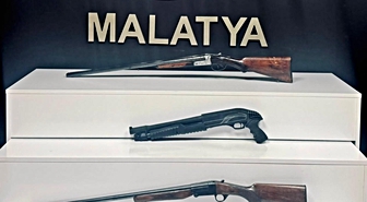 Malatya’da yasa dışı silah ticareti operasyonu: 3 gözaltı