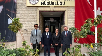 Marmaris Kaymakamı Kaya, İlçe Milli Eğitim Müdürlüğünü ziyaret etti