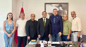 Menteşe Kaymakamı Budan’dan Muğla Büyükşehir Gazeteciler Cemiyeti’ne ziyaret