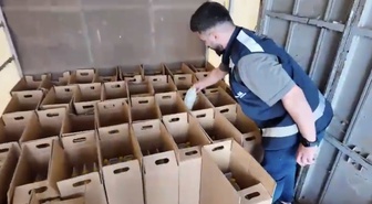 Samsun’da 1 ton 122 litre etil alkol ele geçirildi