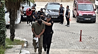 Samsun merkezli 'Sokaklar Güvende' operasyonunda yakalanan 21 şüpheli adliyede