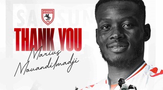 Samsunspor’da Mouandilmadji takımdan ayrıldı