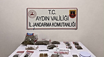 Söke’de eş zamanlı uyuşturucu operasyonu