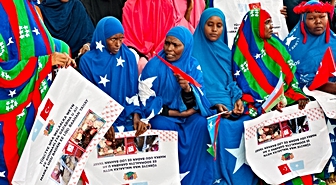 Somali'de Türkiye'ye teşekkür gösterileri düzenlendi