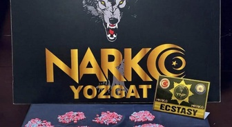 Yozgat’ta 985 adet sentetik hap ele geçirildi