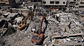 Albüm: Gazze'de bina çöktü: 21 ölü, 25 yaralı