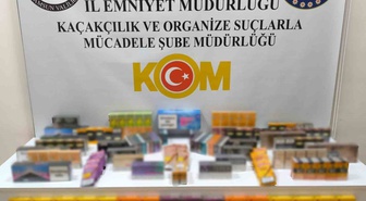 Bafra’da 500 paket kaçak sigara ele geçirildi