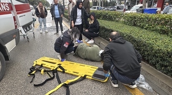Bolu'da otomobilin çarptığı yaya yaralandı
