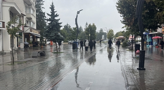 Bolu'da sağanak etkili oldu