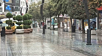 Bolu’da sağanak yağış hayatı olumsuz etkiliyor