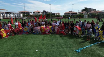 Buladan’da uçurtmalar Gazzeli çocuklar için uçtu