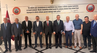CHP Genel Başkan Yardımcıları Saraç ve Demirci’den TÜED’e ziyaret