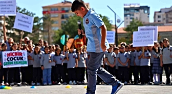 Elazığ’da öğrenciler Gazzeli akranları için bir araya geldi
