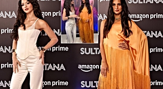 Gala gecesinde Derya Pınar Ak ve Tuba Büyüküstün arasında gerginlik