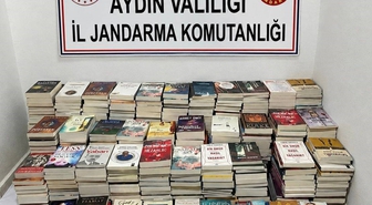 Güzelçamlı’da 658 adet bandrolsüz kitap ele geçirildi