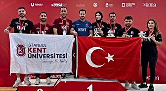 İstanbul Kent Üniversitesi'ne Avrupa Şampiyonası’nda 12 madalya