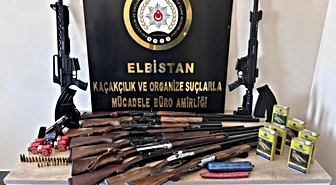 Kahramanmaraş’ta uyuşturucu ve silah operasyonlarında 4 şüpheli tutuklandı
