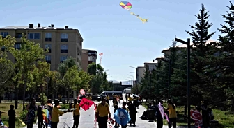 Kars’ta uçurtmalar Gazze’deki çocuklar için havalandı: 'Gökyüzü çocuklara kalsın'