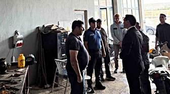 Kaymakam Demirtaş mesaiye esnaf ziyaretiyle başladı