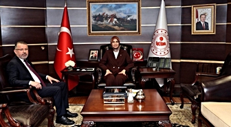 KBÜ Rektörü Kırışık'tan İçişleri Bakan Yardımcısı Yiğitbaşı'na ziyaret