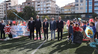 Kırklareli'nde uçurtmalar Gazzeli çocuklar için uçuruldu