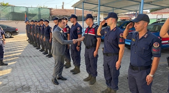 Lalapaşa Kaymakamı Çolak’tan güvenlik birimlerine ziyaret
