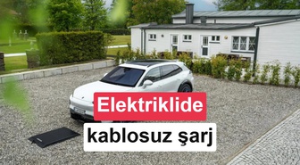 Porsche, elektrikli Cayenne için kablosuz şarjı Avrupa'da sunuyor