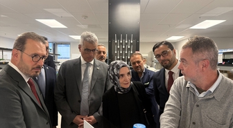 Sağlık Bakanı Memişoğlu'ndan ABD'deki Hermes Biosciences şirketine ziyaret