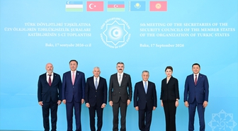 TDT üyesi ülkelerin Güvenlik Konseyi sekreterleri Bakü'de toplandı