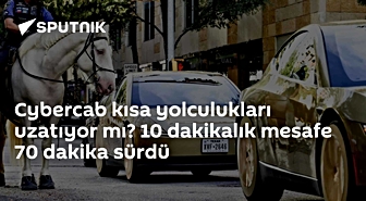 Tesla Cybercab, 10 dakikalık yolculuğu 70 dakikaya çıkardı