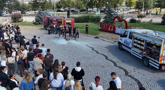 Trakya Üniversitesi personeline afet ve yangın farkındalık eğitimi verildi