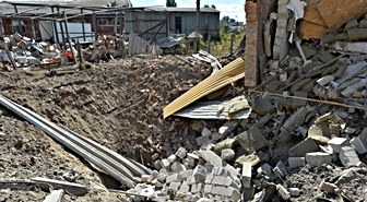 Ukrayna: Kiev'e yönelik Rus insansız hava aracı ve füze saldırısında 12 kişi yaralandı