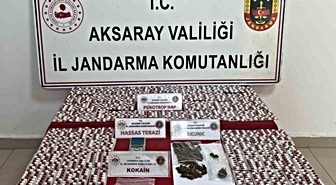 Uyuşturucu sevkiyatına Aksaray jandarmasından darbe: 2 tutuklama