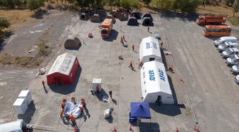 Van AFAD ekipleri yurt dışındaki olası afetlerde can kurtarmaya hazırlanıyor