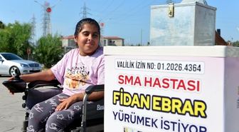 Yardım kumbarasındaki parası çalınan SMA’lı Fidan Ebrar: Hayallerimi çaldılar