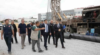 Yoncalı’da jeotermal üretim kuyusu için sondaj başladı