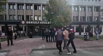 Denizli'de 3 milyonluk hırsızlığın şüphelileri yakalandı! Adliye önünde ailelerinden ağır tepki gördüler