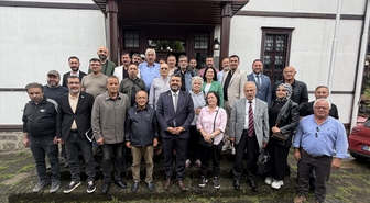 AK Parti Giresun İl Başkanı Alkan, gazetecilerle bir araya geldi