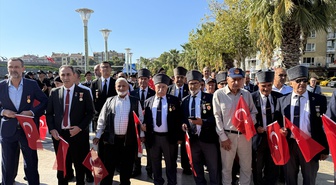 Aydın'da Gaziler Günü yürüyüşü düzenlendi