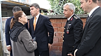 Bartın Valisi Nurtaç Arslan'ın dedesi Amasya'da son yolculuğuna uğurlandı
