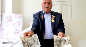 Bitlisli Kıbrıs gazisi, anılarını 52 yıllık fotoğraflar ve hatıra defteriyle yaşatıyor