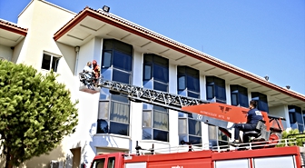Fethiye'de afet ve acil durum tatbikatı yapıldı