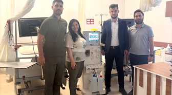 Gemerek Devlet Hastanesine yeni diyaliz cihazı kazandırıldı