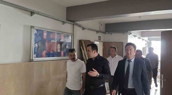 Gölbaşı Anadolu Lisesi’nde tadilat ve güçlendirme çalışmaları sürüyor