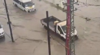 Hatay’da sağanak yağış etkili oldu